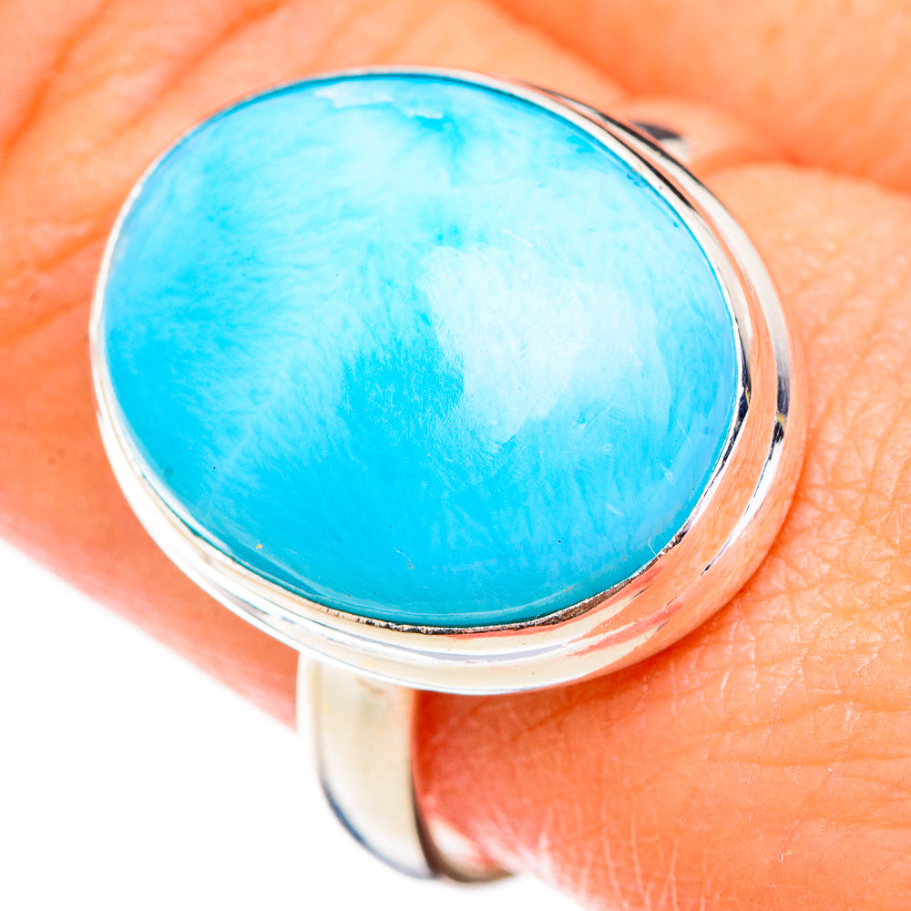 Larimar Rings handcrafted by Ana Silver Co - RING125942