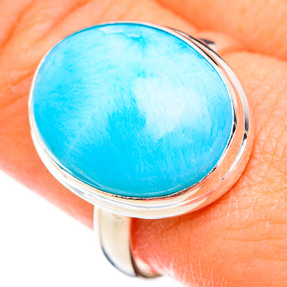 Larimar Rings handcrafted by Ana Silver Co - RING125942