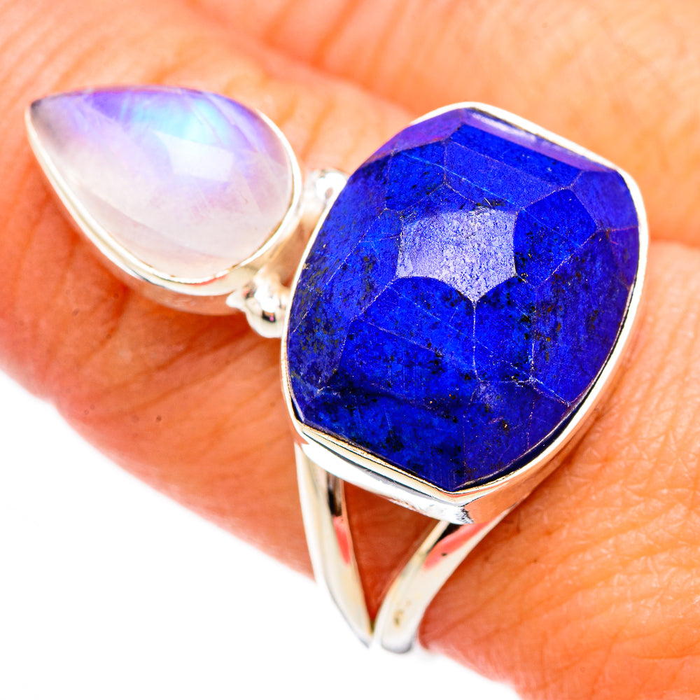 Lapis Lazuli Rings handcrafted by Ana Silver Co - RING125945
