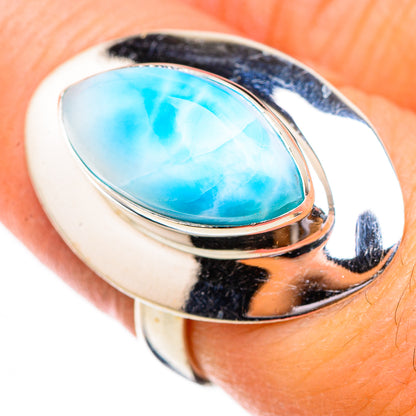 Larimar Rings handcrafted by Ana Silver Co - RING125947