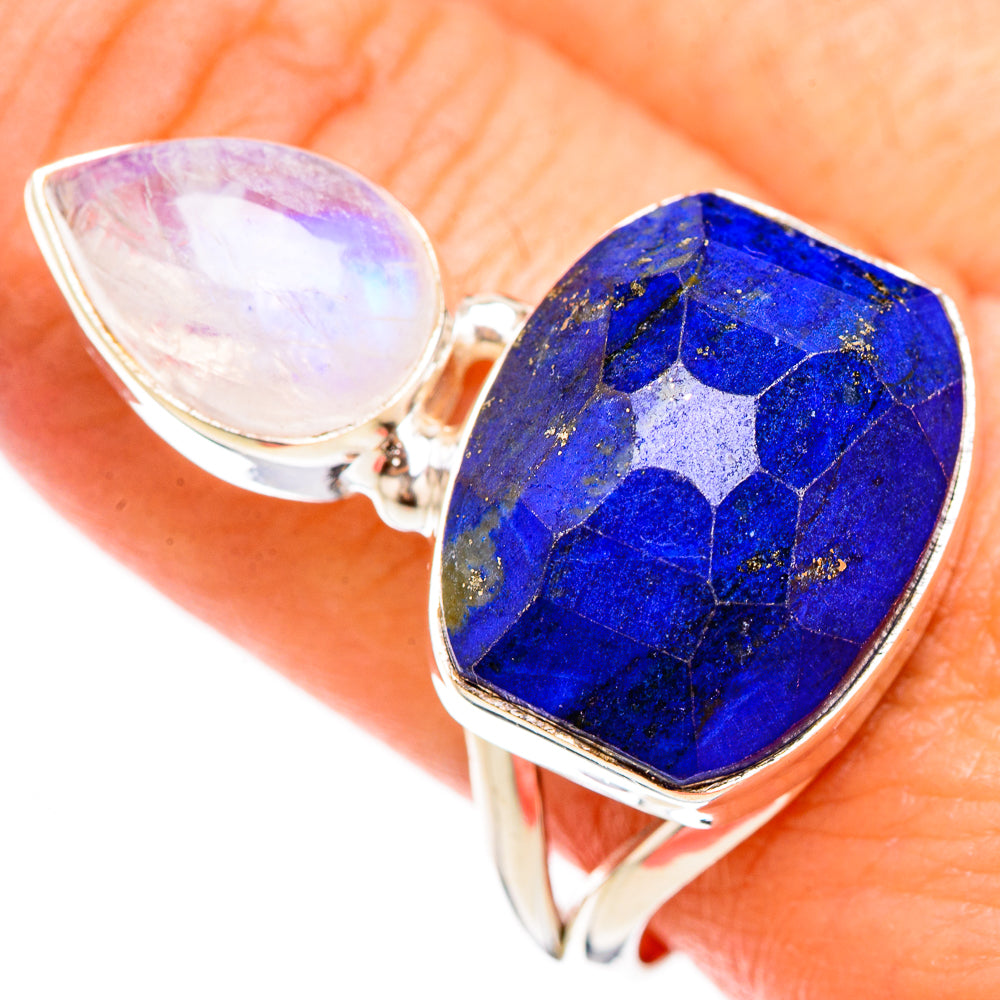 Lapis Lazuli Rings handcrafted by Ana Silver Co - RING126000