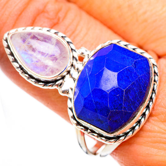 Lapis Lazuli Rings handcrafted by Ana Silver Co - RING126027