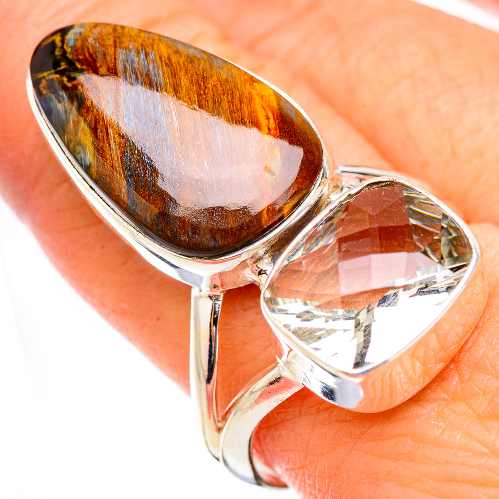 Pietersite Rings handcrafted by Ana Silver Co - RING126036