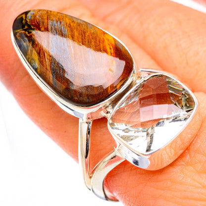 Pietersite Rings handcrafted by Ana Silver Co - RING126036