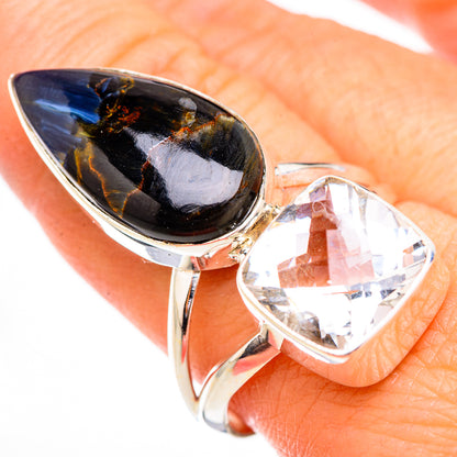 Pietersite Rings handcrafted by Ana Silver Co - RING126040