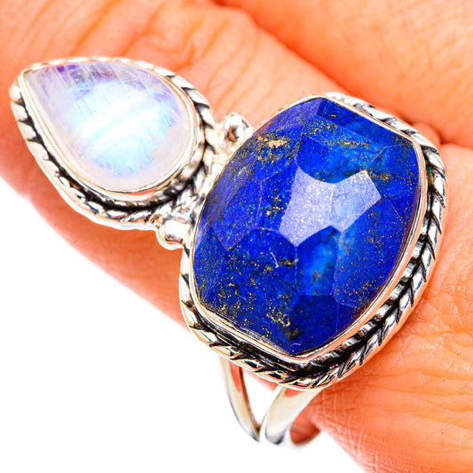 Lapis Lazuli Rings handcrafted by Ana Silver Co - RING126056