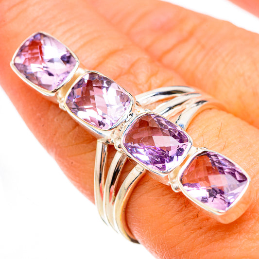 Amethyst Rings handcrafted by Ana Silver Co - RING126065