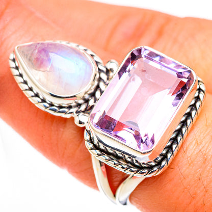 Amethyst Rings handcrafted by Ana Silver Co - RING126084