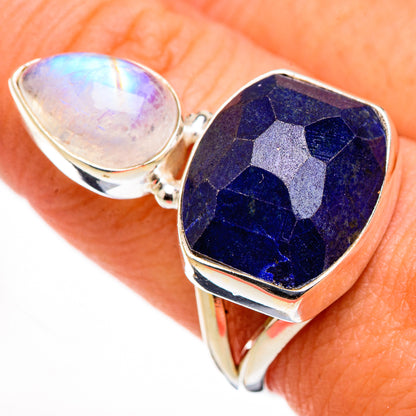 Lapis Lazuli Rings handcrafted by Ana Silver Co - RING126113