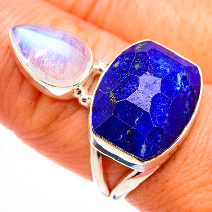 Lapis Lazuli Rings handcrafted by Ana Silver Co - RING126124