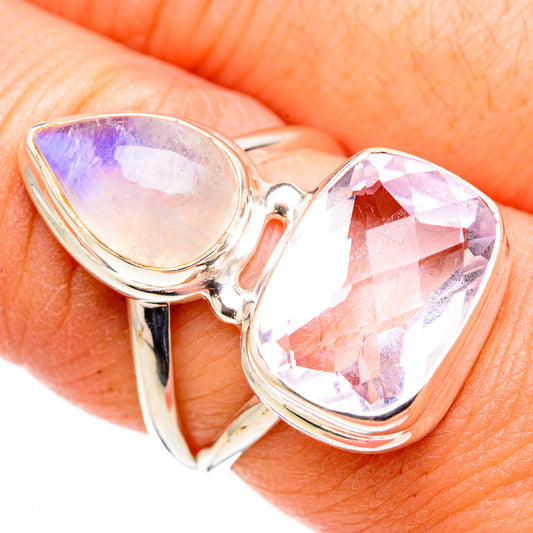 Pink Amethyst Rings handcrafted by Ana Silver Co - RING126172
