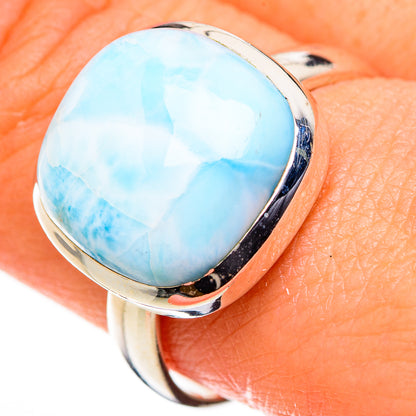 Larimar Rings handcrafted by Ana Silver Co - RING126217