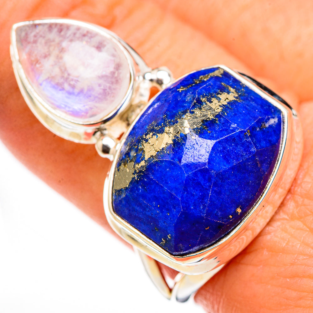 Lapis Lazuli Rings handcrafted by Ana Silver Co - RING126251