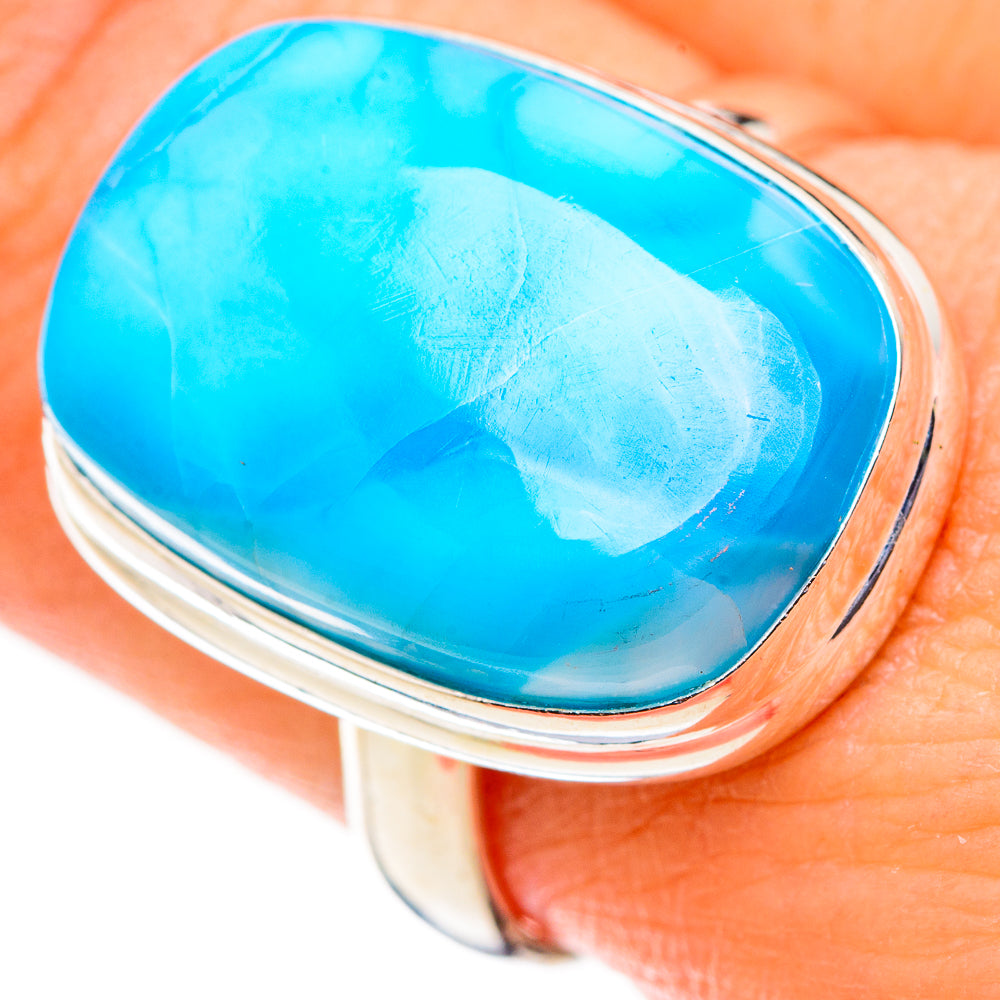 Larimar Rings handcrafted by Ana Silver Co - RING126266