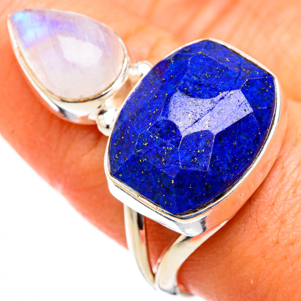 Lapis Lazuli Rings handcrafted by Ana Silver Co - RING126281