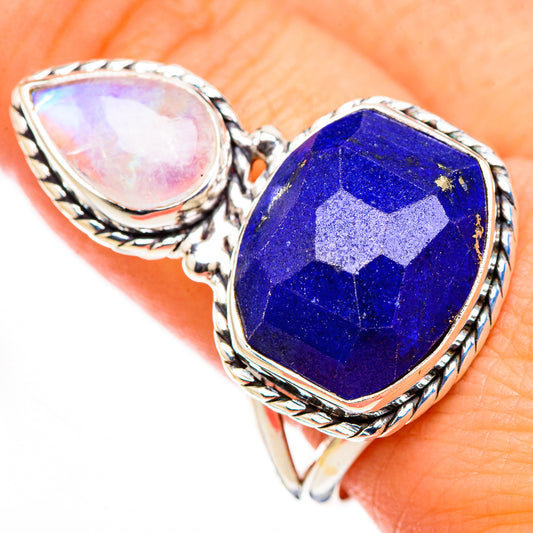 Lapis Lazuli Rings handcrafted by Ana Silver Co - RING126342