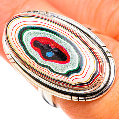 Fordite Rings handcrafted by Ana Silver Co - RING126351