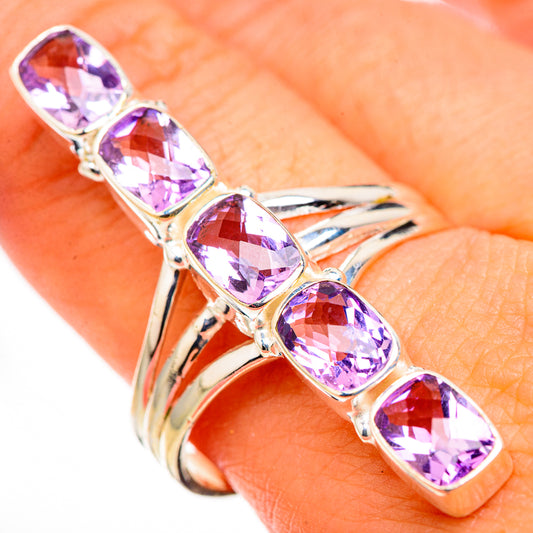 Amethyst Rings handcrafted by Ana Silver Co - RING126360