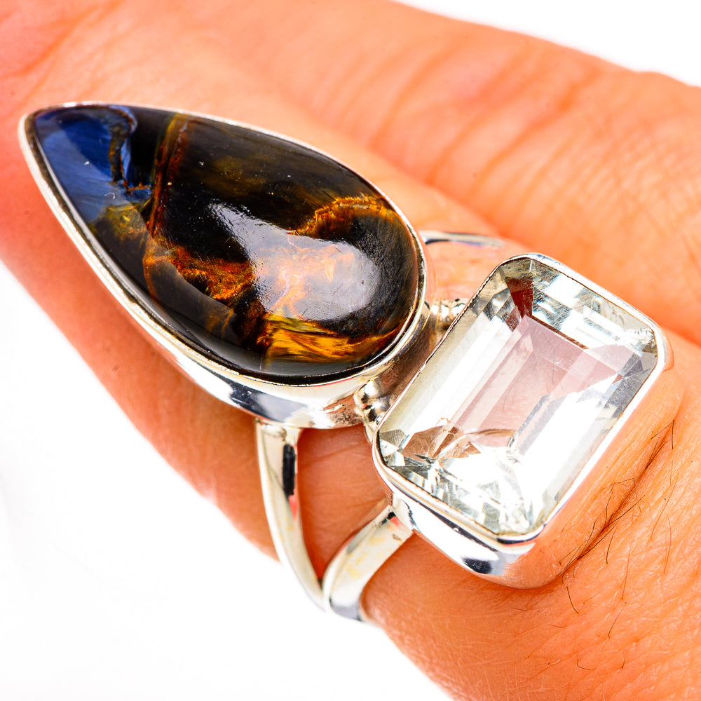 Pietersite Rings handcrafted by Ana Silver Co - RING126372