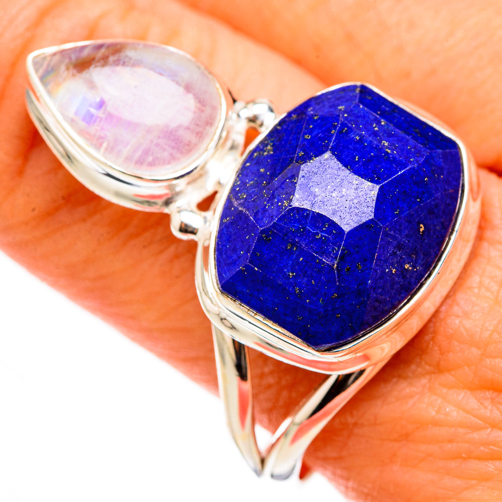 Lapis Lazuli Rings handcrafted by Ana Silver Co - RING126400
