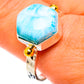 Larimar Rings handcrafted by Ana Silver Co - RING126450