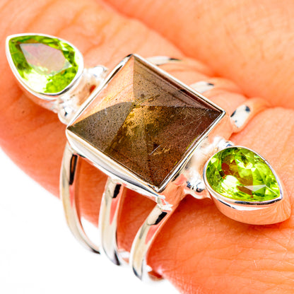 Labradorite Rings handcrafted by Ana Silver Co - RING126480