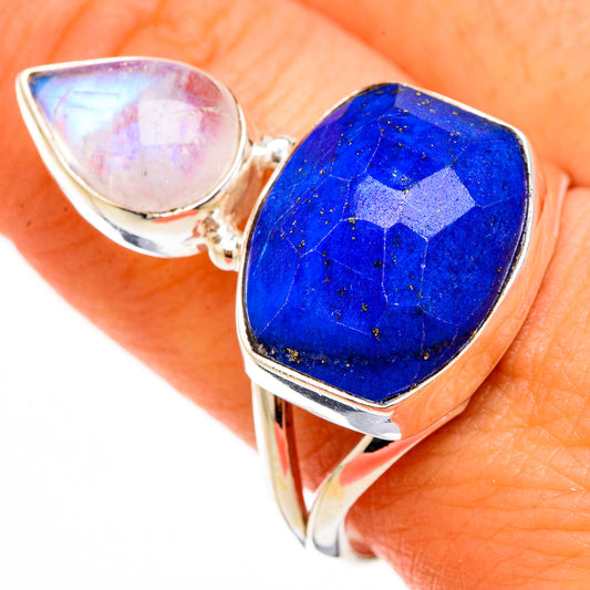 Lapis Lazuli Rings handcrafted by Ana Silver Co - RING126492