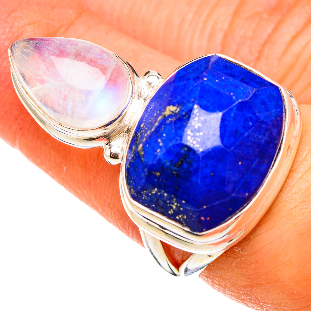Lapis Lazuli Rings handcrafted by Ana Silver Co - RING126510