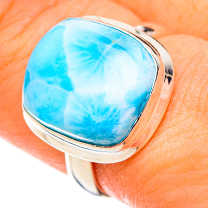 Larimar Rings handcrafted by Ana Silver Co - RING126512