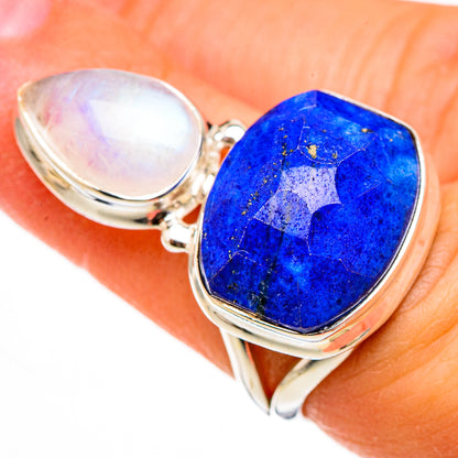 Lapis Lazuli Rings handcrafted by Ana Silver Co - RING126526