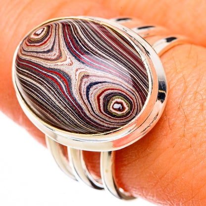 Fordite Rings handcrafted by Ana Silver Co - RING126536