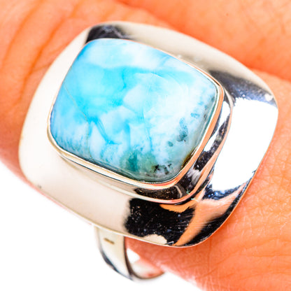 Larimar Rings handcrafted by Ana Silver Co - RING126545