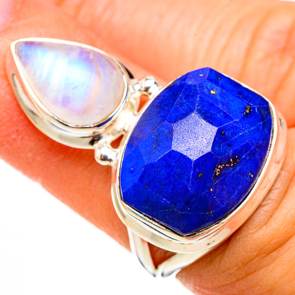 Lapis Lazuli Rings handcrafted by Ana Silver Co - RING126552