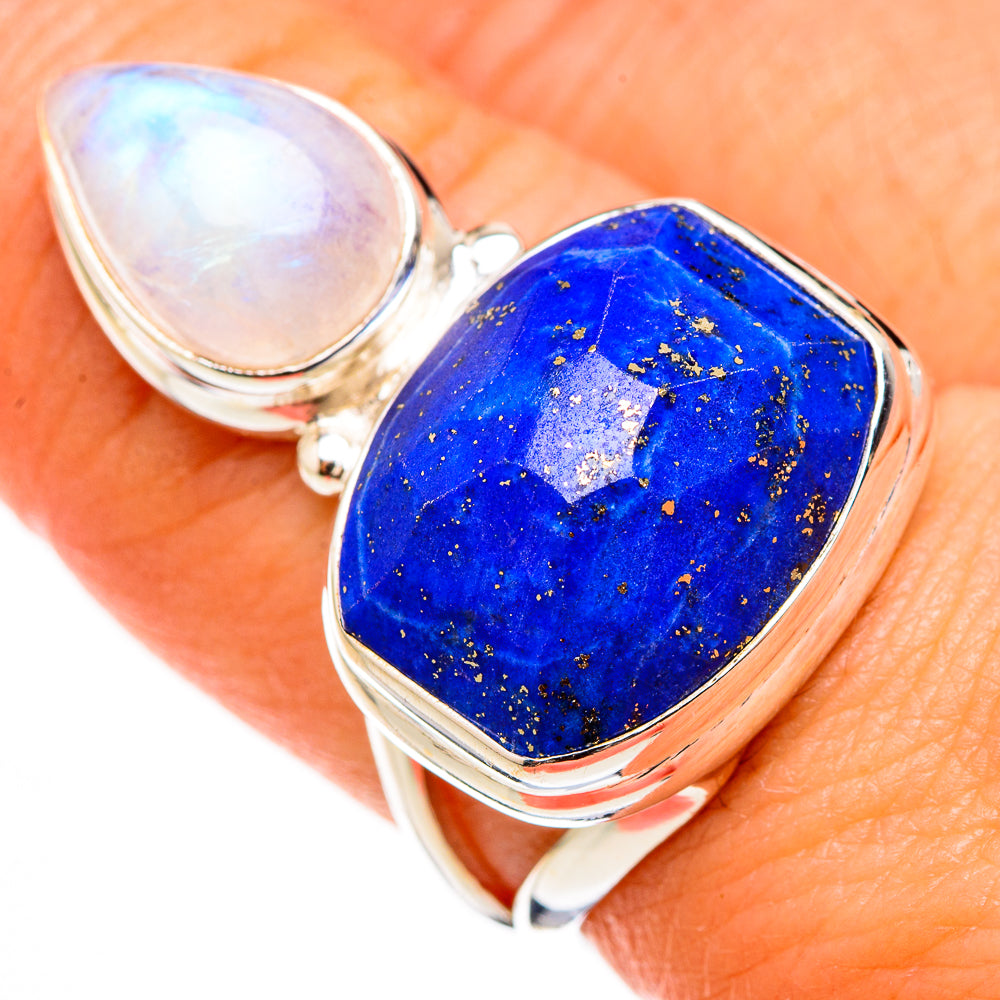 Lapis Lazuli Rings handcrafted by Ana Silver Co - RING126566