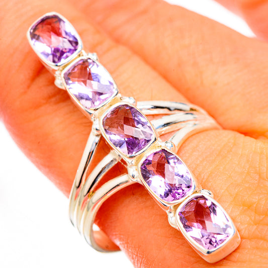 Amethyst Rings handcrafted by Ana Silver Co - RING126572
