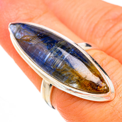 Labradorite Rings handcrafted by Ana Silver Co - RING126589