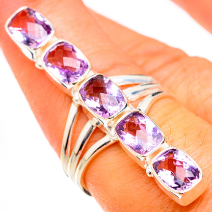 Amethyst Rings handcrafted by Ana Silver Co - RING126594
