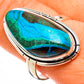 Malachite In Chrysocolla Rings handcrafted by Ana Silver Co - RING126608