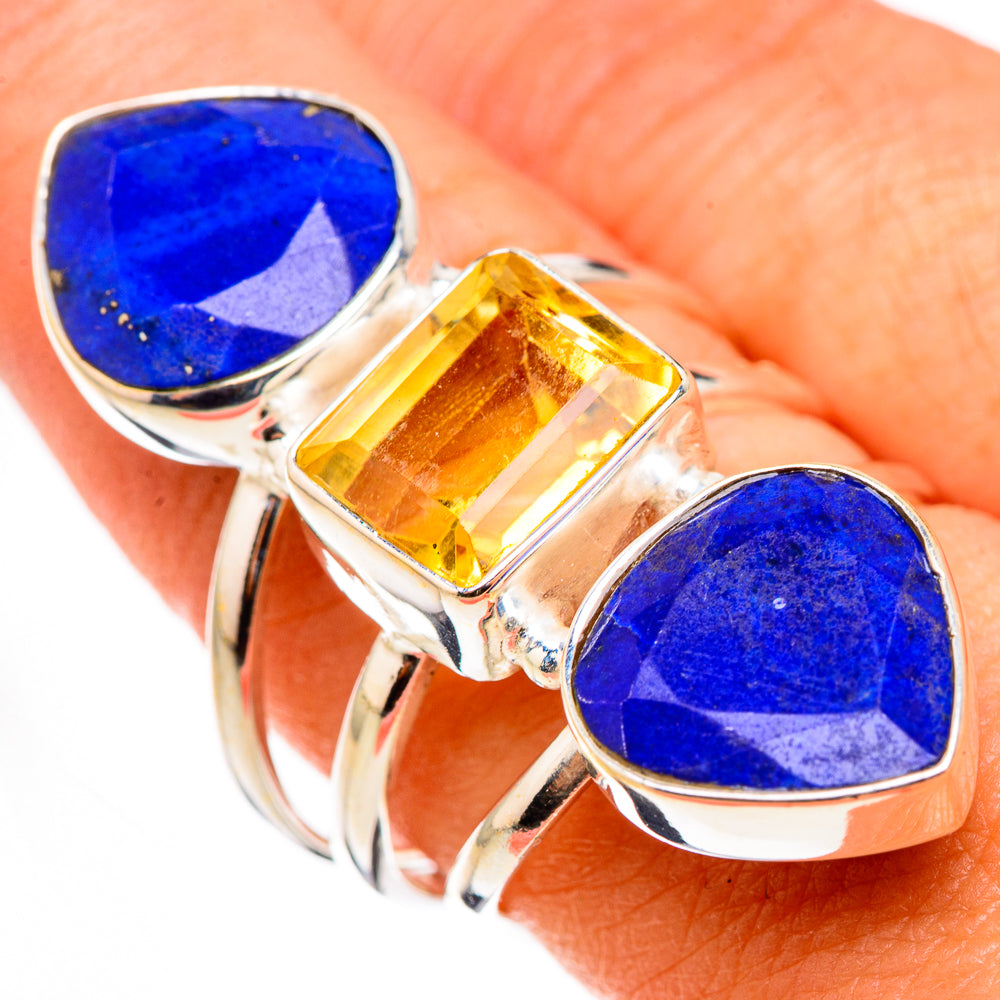 Citrine Rings handcrafted by Ana Silver Co - RING126609