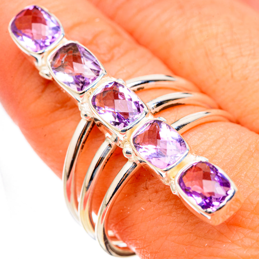 Amethyst Rings handcrafted by Ana Silver Co - RING126617
