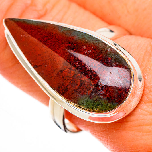 Bloodstone Rings handcrafted by Ana Silver Co - RING126660