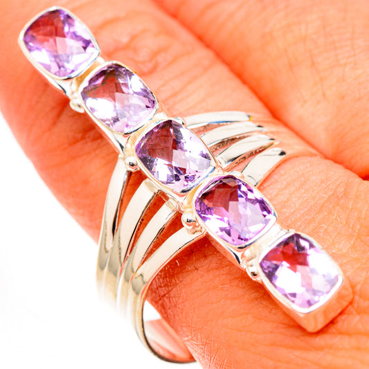 Amethyst Rings handcrafted by Ana Silver Co - RING126662