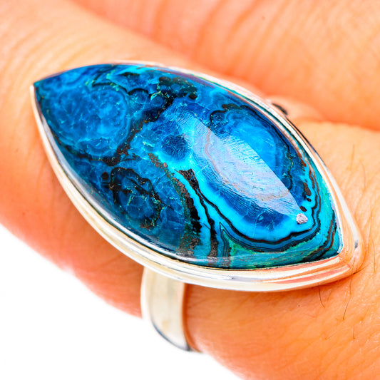 Shattuckite Rings handcrafted by Ana Silver Co - RING126777