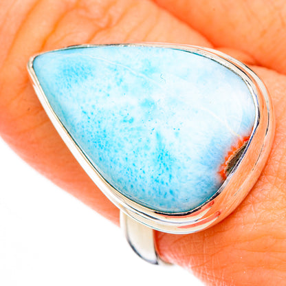 Larimar Rings handcrafted by Ana Silver Co - RING126821
