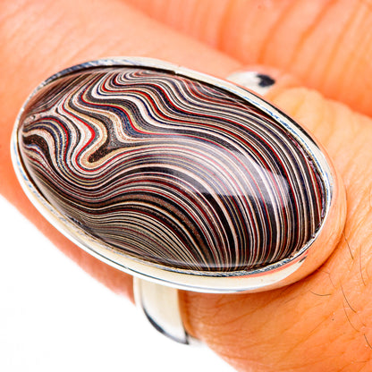 Fordite Rings handcrafted by Ana Silver Co - RING126828