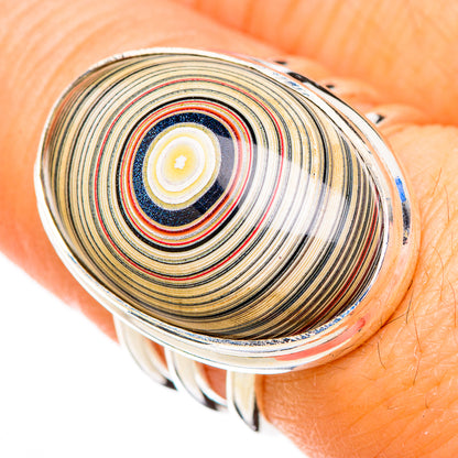Fordite Rings handcrafted by Ana Silver Co - RING126852