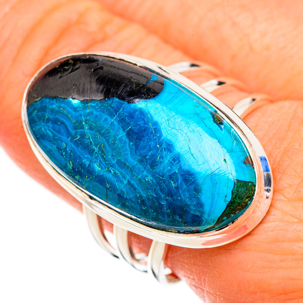 Shattuckite Rings handcrafted by Ana Silver Co - RING126889