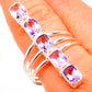 Pink Amethyst Rings handcrafted by Ana Silver Co - RING127027