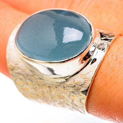Aquamarine Rings handcrafted by Ana Silver Co - RING127138