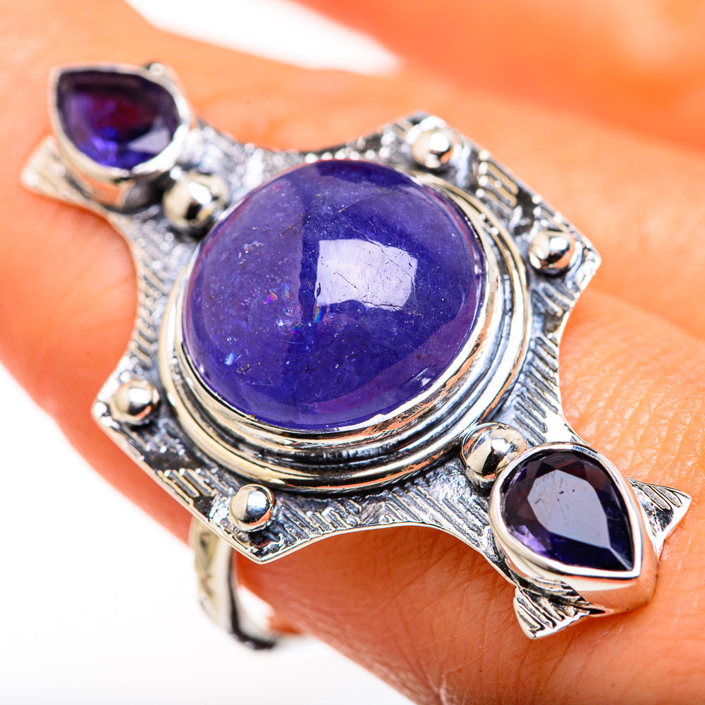 Tanzanite Rings handcrafted by Ana Silver Co - RING127146